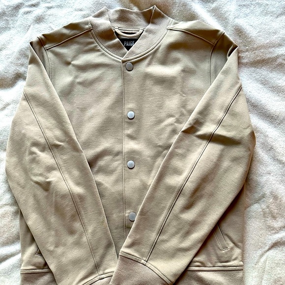 Paige ultra-stretch tracksuit in tan, size S/31 waist - Picture 1 of 12
